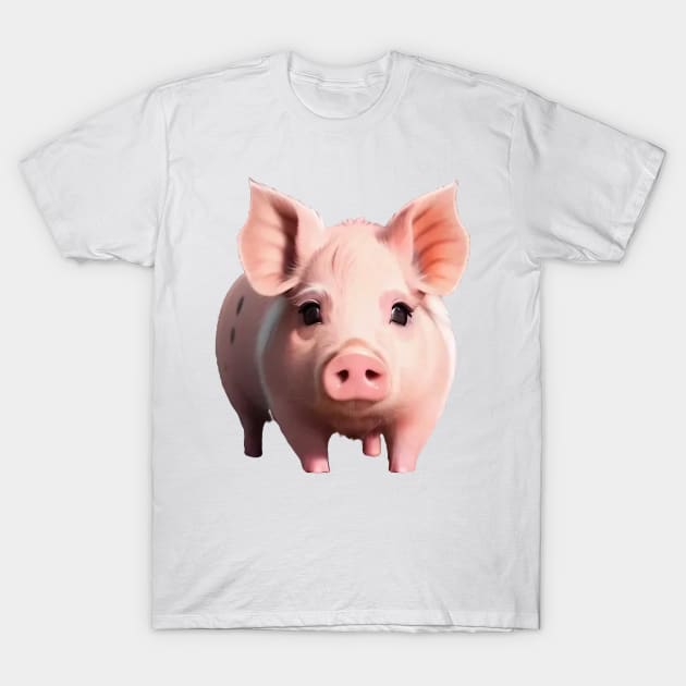 Just a Piggy 3 T-Shirt by Dmytro